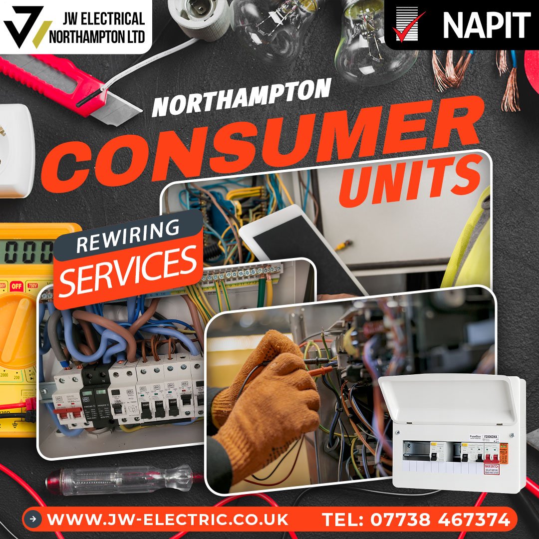 Consumer Units Milton Keynes - Northampton Electrician